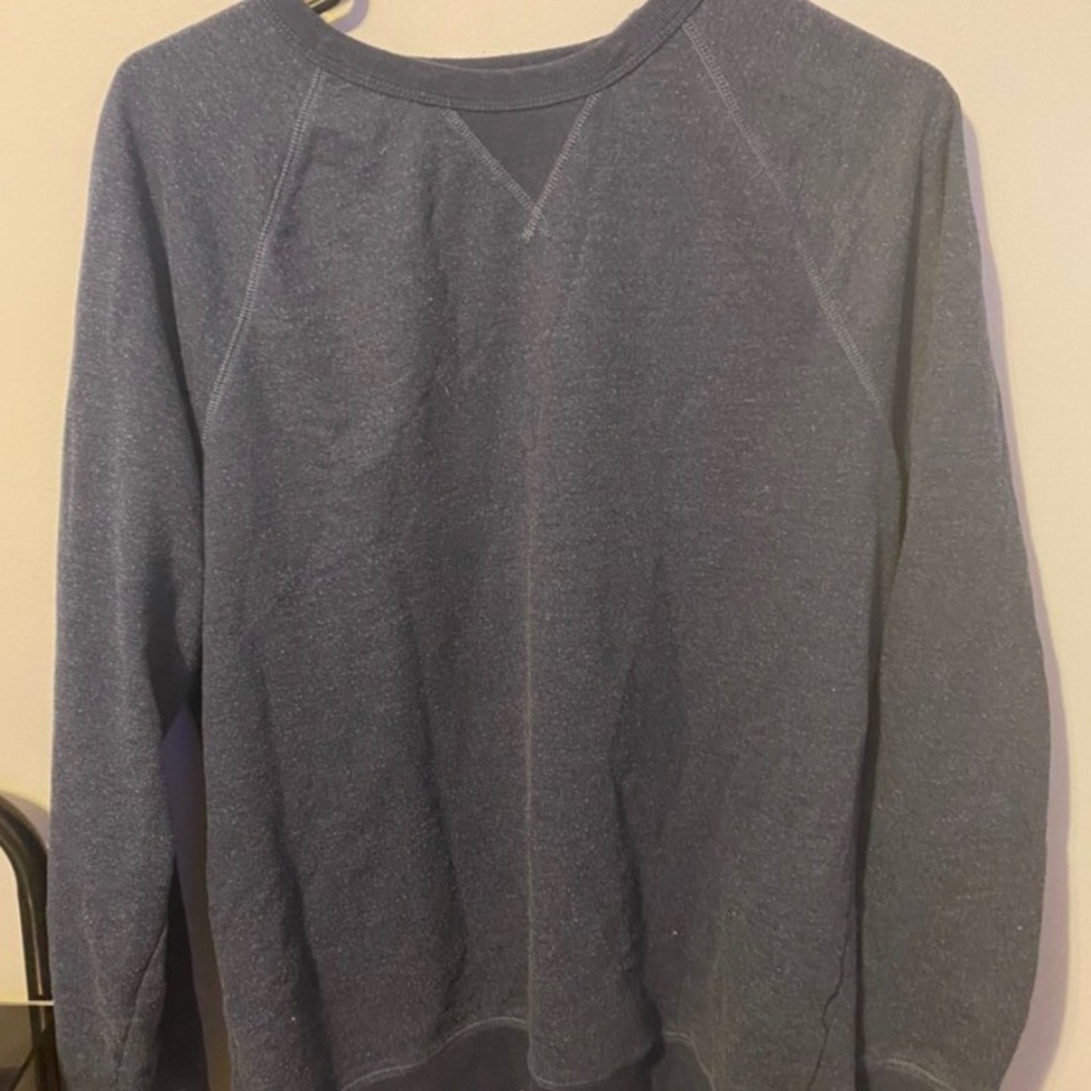 vintage men’s faded glory navy blue crewneck